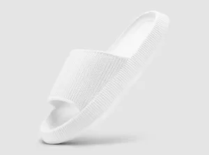 FitVille Women's Cushioning Shock-Absorbing Slip-Resistant Bathroom Slippers