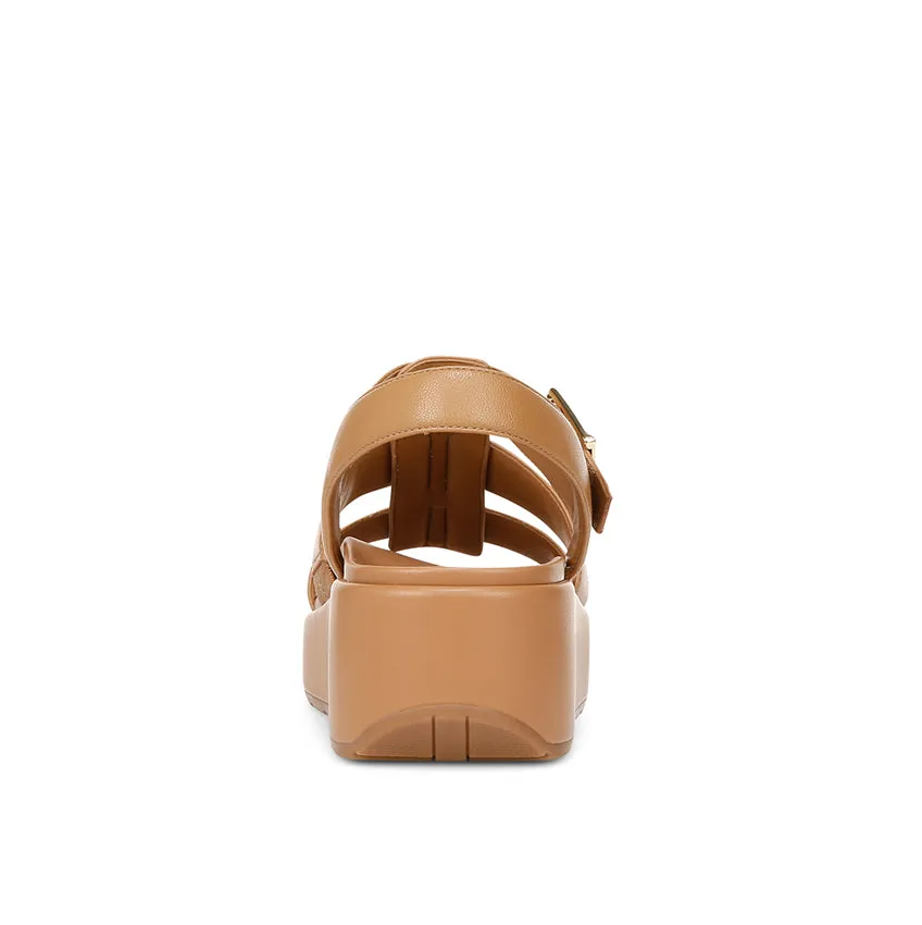 Freshno Delano Women's Heel/Wedge Sandals -Camel