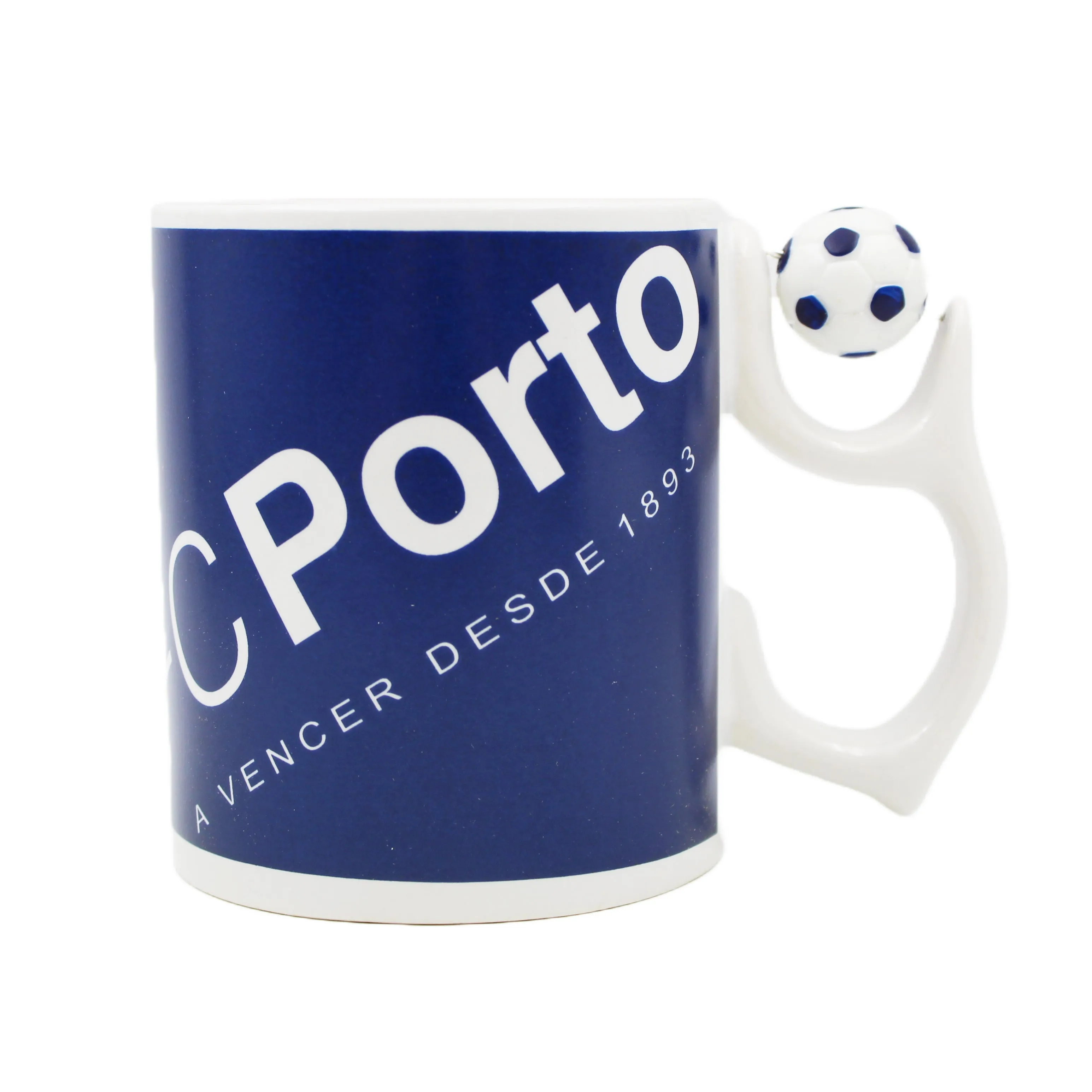 Futebol Clube do Porto FCP Mug with Ball on Handle with Gift Box
