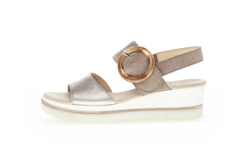 Gabor Wedge Ankle Strap Sandal Women's