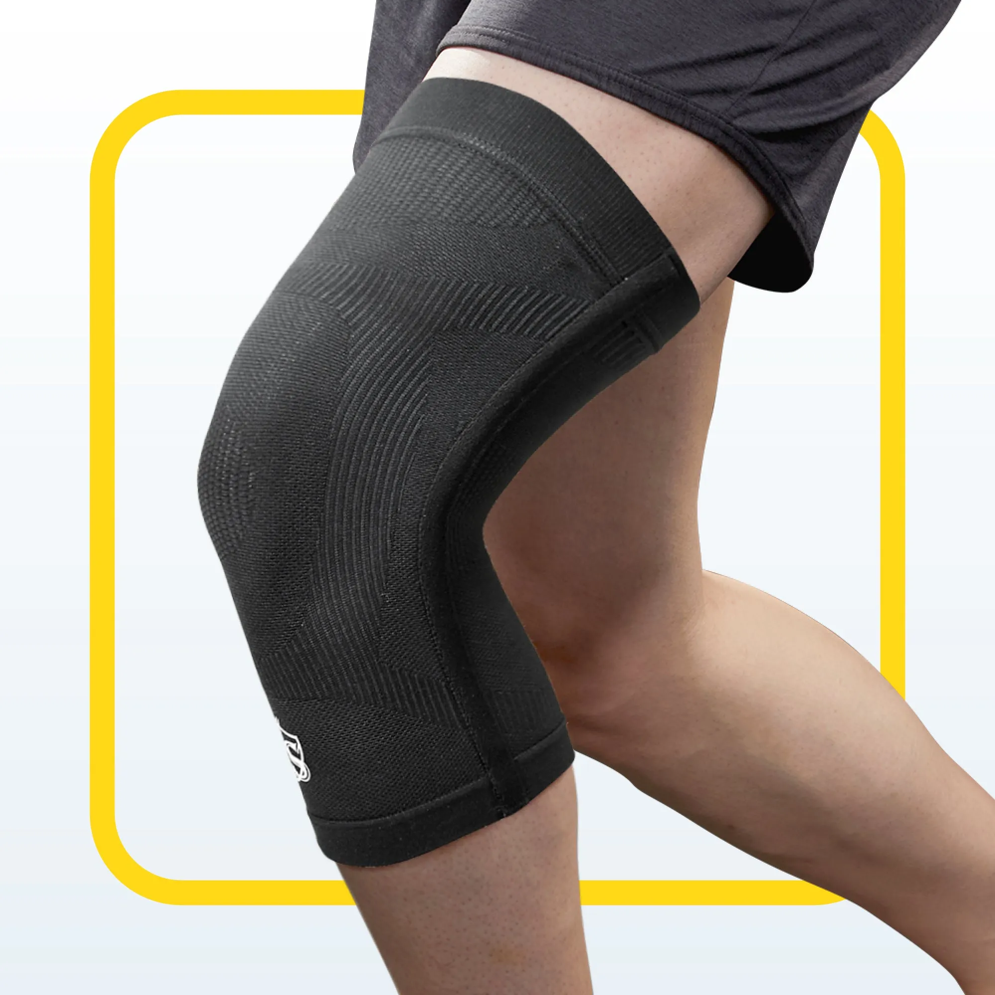 Germanium Compression 400 Thread Count Knee Sleeves (Pair)