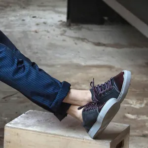 Gotham II Gray/Burgundy