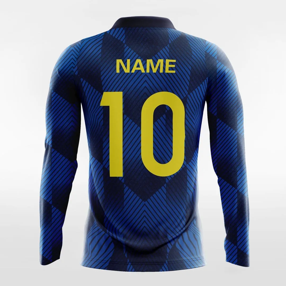 Graffiti - Customized Men's Sublimated Long Sleeve Soccer Jersey