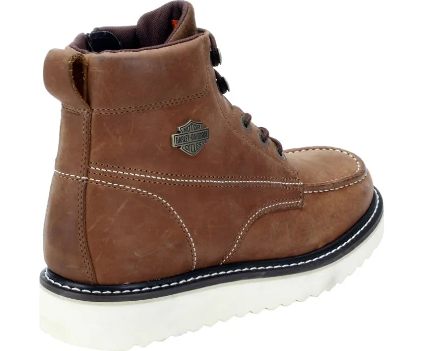 Harley-Davidson® Beau Tan Leather Boots D93136