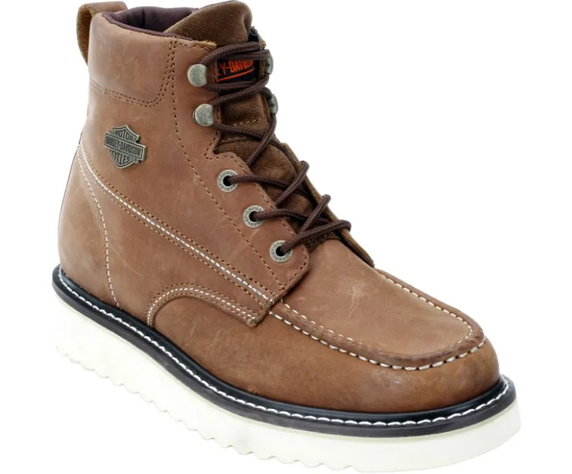Harley-Davidson® Beau Tan Leather Boots D93136