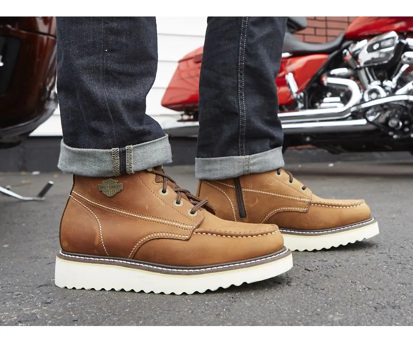 Harley-Davidson® Beau Tan Leather Boots D93136