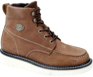 Harley-Davidson® Beau Tan Leather Boots D93136