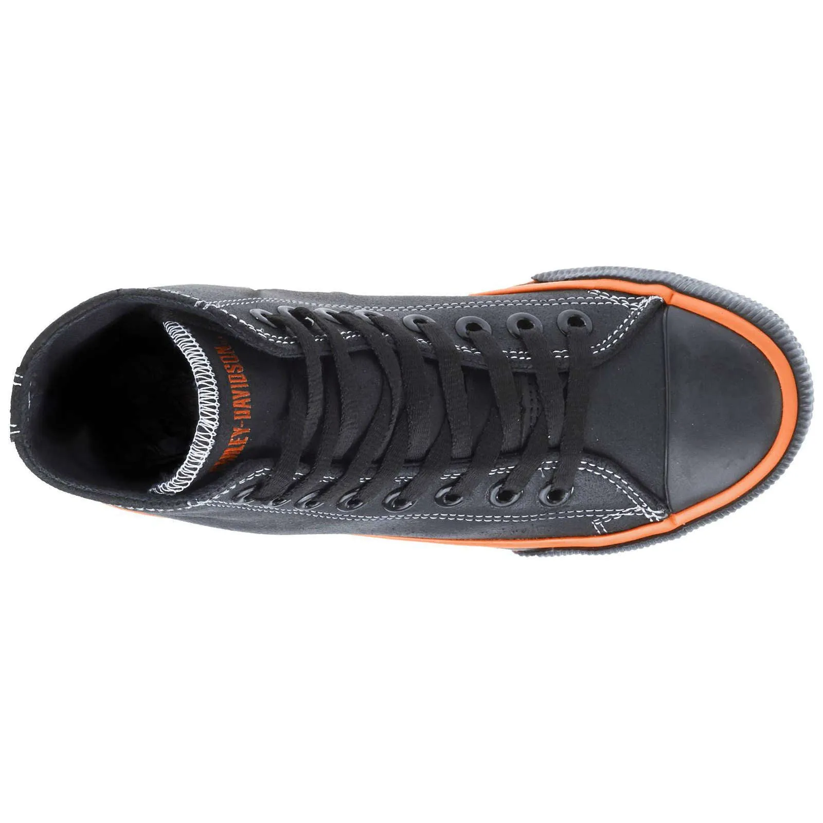 Harley Davidson Nathan Leather Men's High-Top Trainers