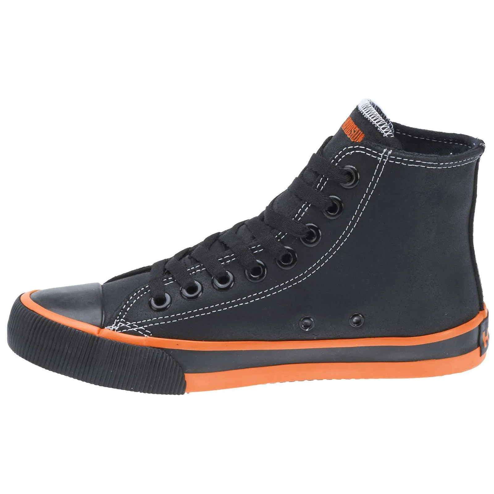 Harley Davidson Nathan Leather Men's High-Top Trainers