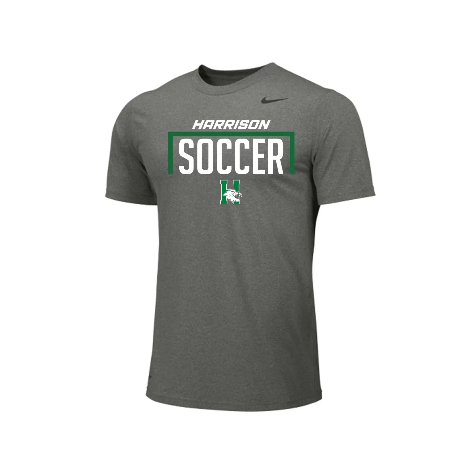 Harrison Boys Soccer - Nike Team Legend Tee (Carbon Heather)