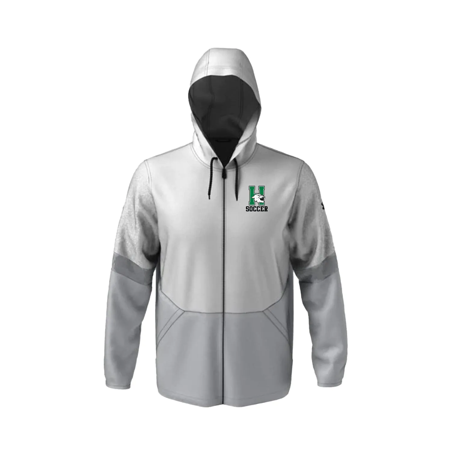 Harrison Boys Soccer - UA Squad Woven Jacket (White)
