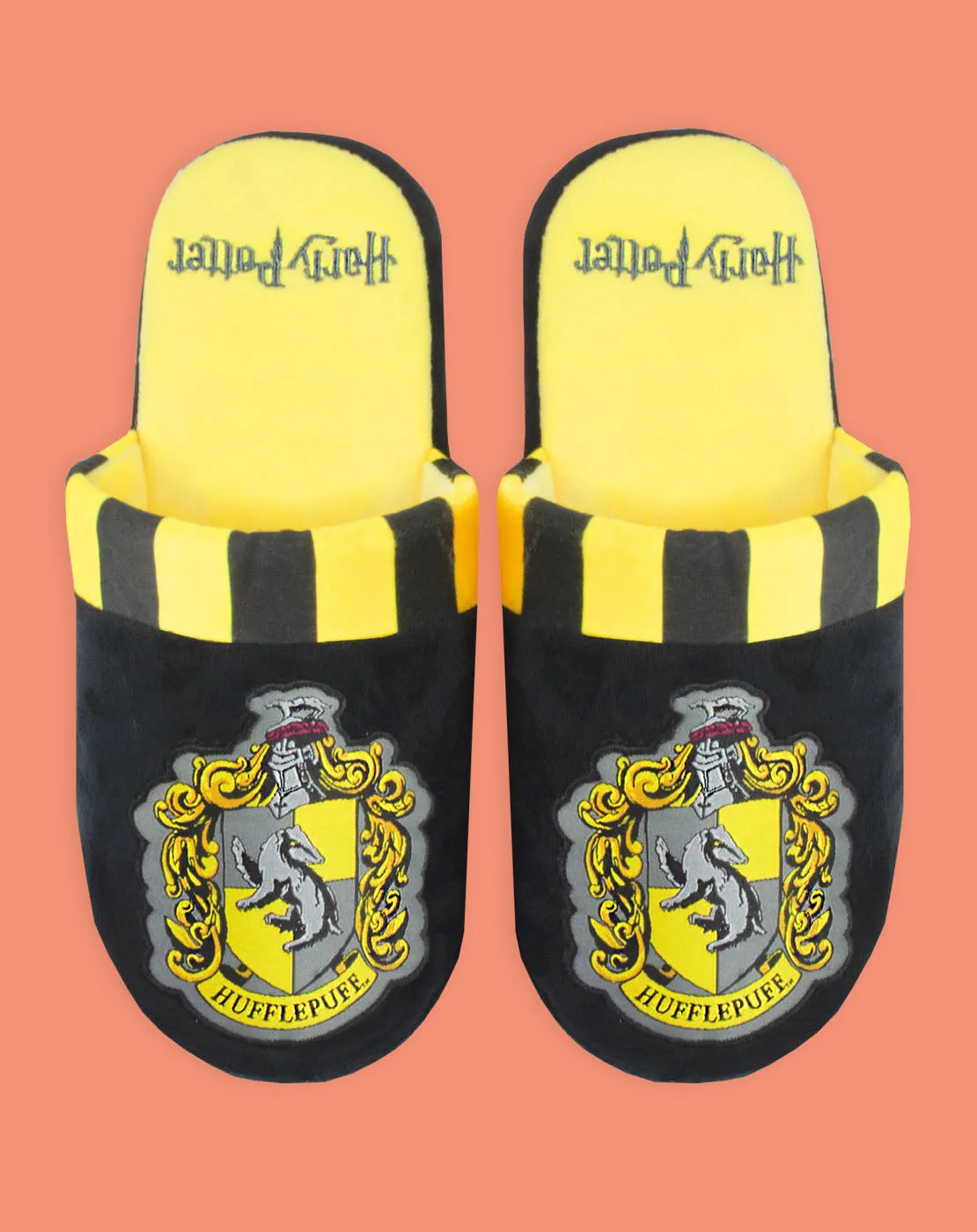Harry Potter Hogwarts House Hufflepuff Men's Slippers