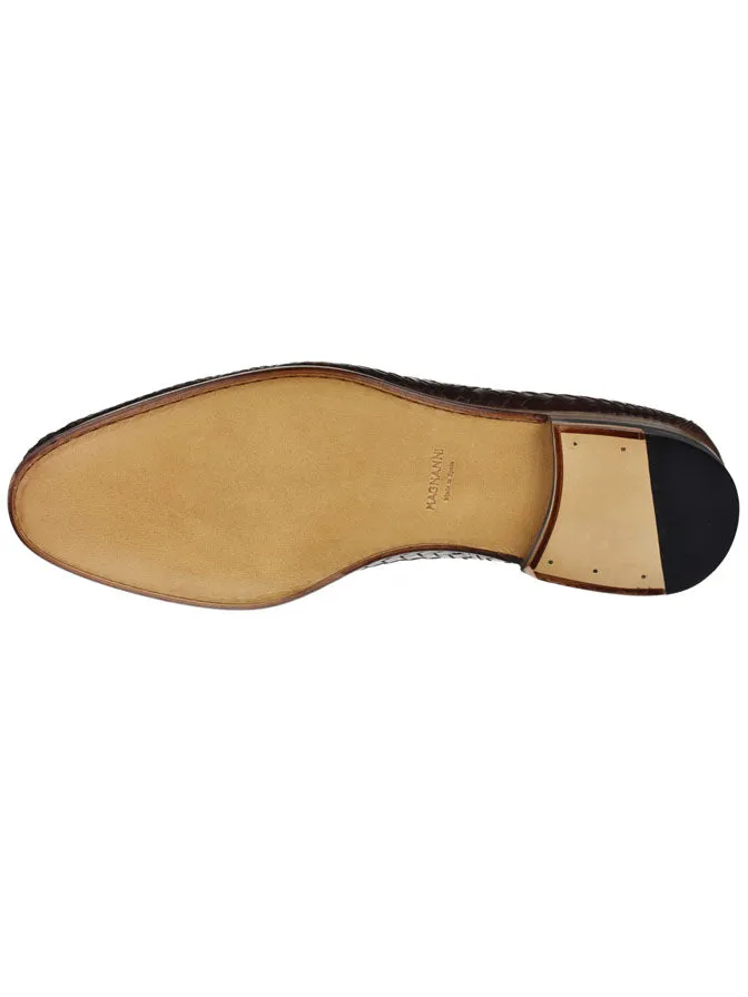 Herrera Plain Toe Woven Pump