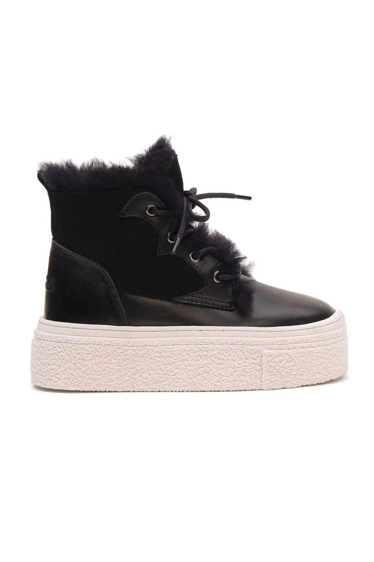 High Sole Women's Sneaker 191351 Black