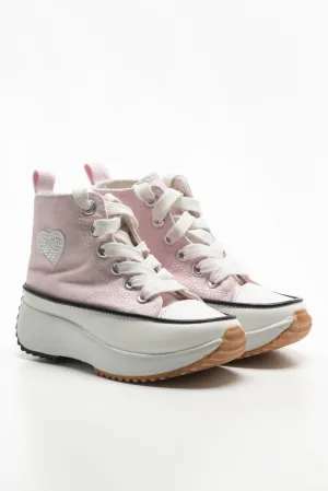 High Top Sneaker Pink