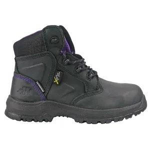 'Hoss Boot' Women's 6" Tina Int. MetGuard EH WP Comp Toe - Black