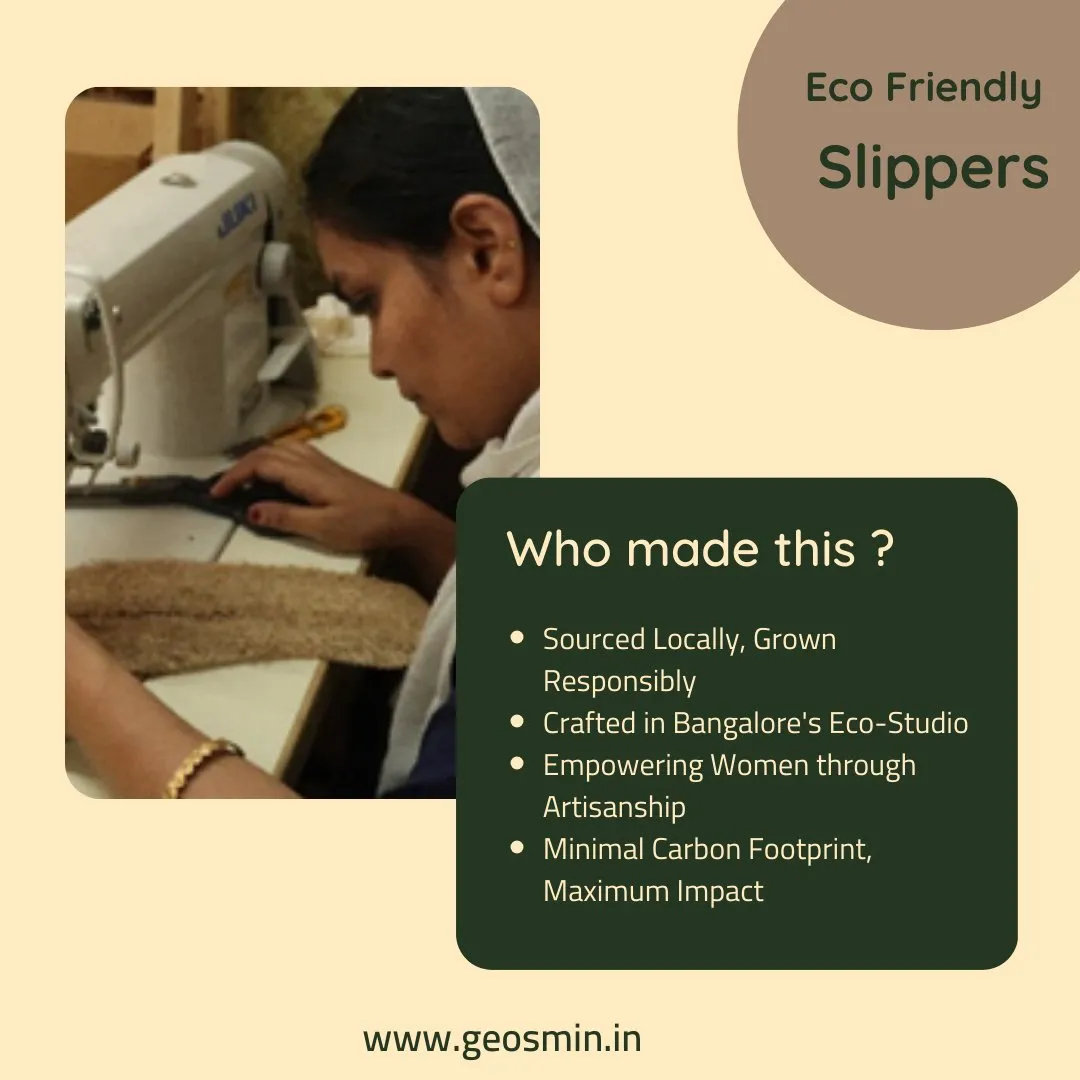 Indoor slippers – Loofah | Open Toe Slidders