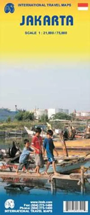Jakarta Road Map (1st Edition) by ITMB (2010)