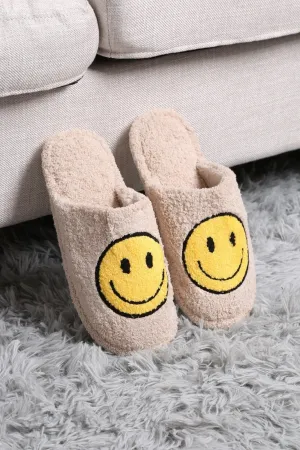 JCL2125 Super Lux Smiley Face Slippers