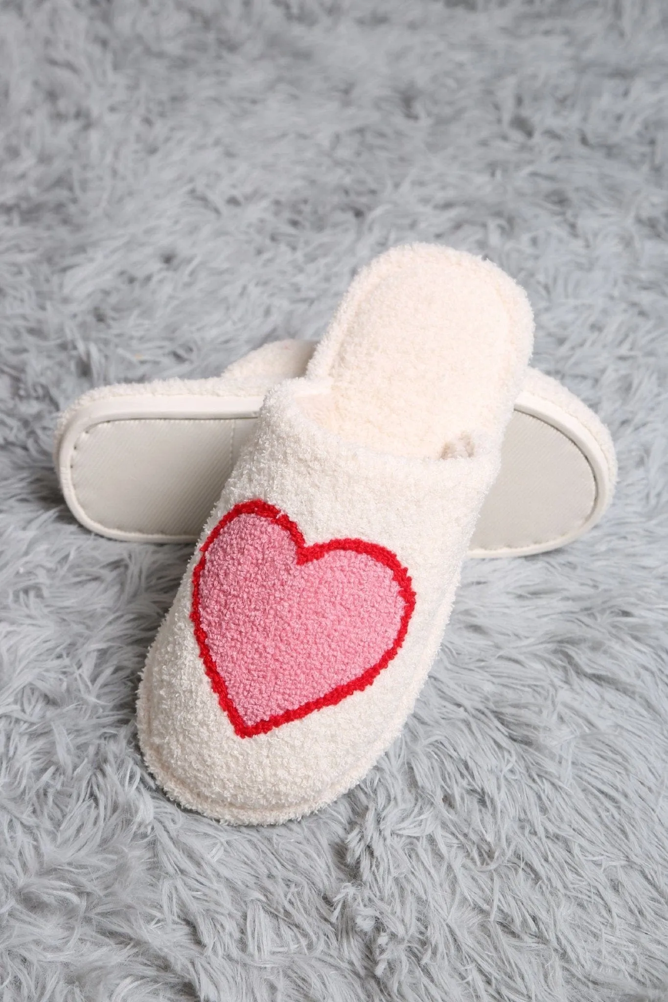 JCL4204-05 Super Lux Heart Slippers