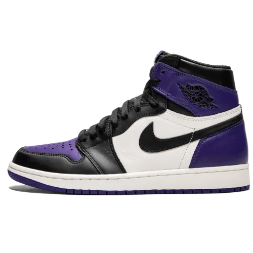 JORDAN 1 RETRO HIGH OG COURT PURPLE TOP QUALITY