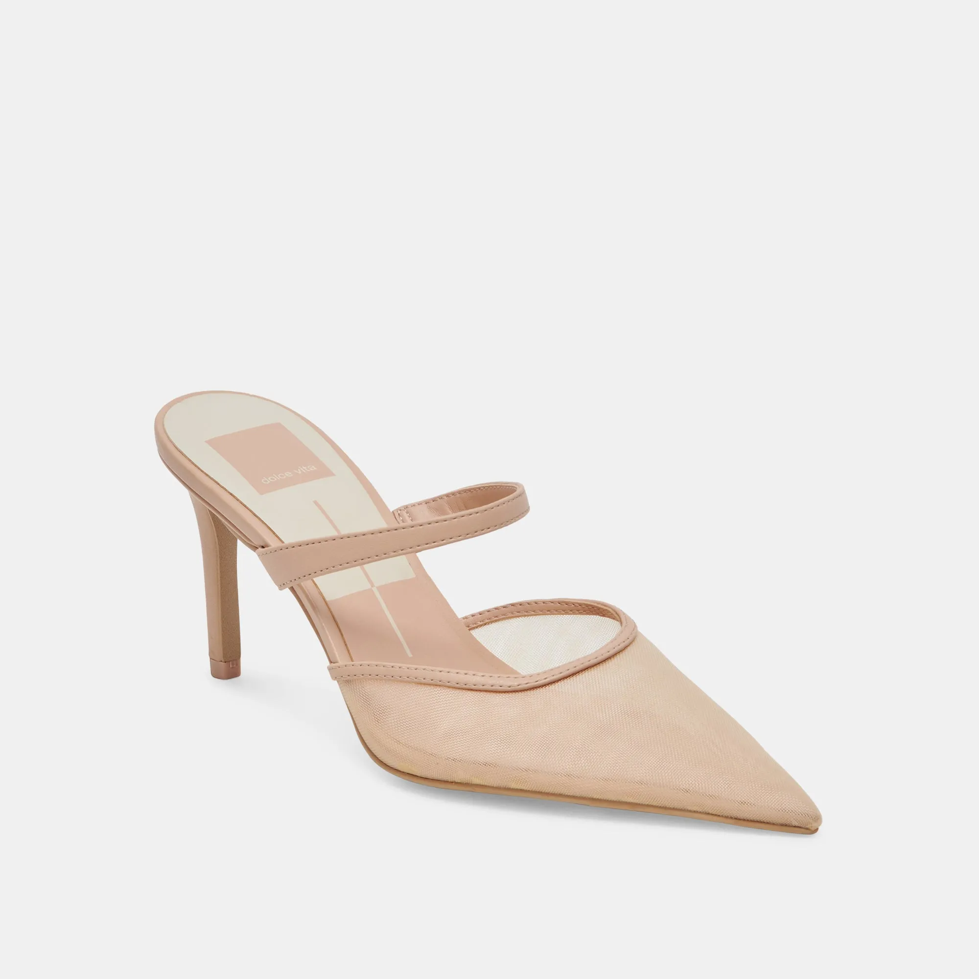 KATIK HEELS BLUSH MESH