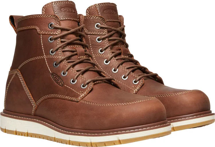 'Keen Utility' Men's 6" San Jose EH Wedge Aluminum Toe - Gingerbread / Gum