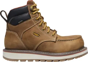 'Keen Utility' Women's 6" Cincinnati EH WP Carbon-Fiber Toe - Belgian / Sandshell