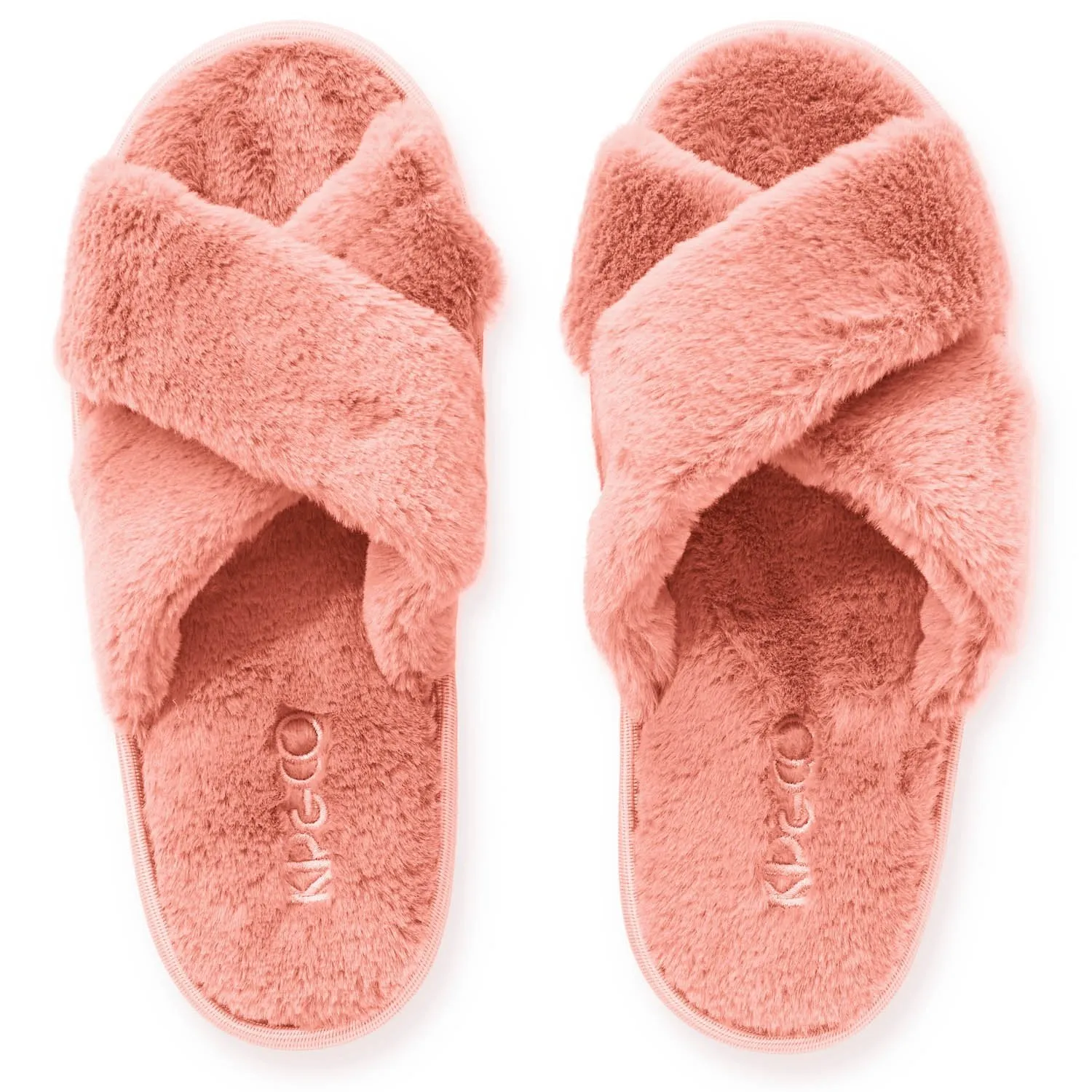 Kip & Co Blush Pink Adult Slippers