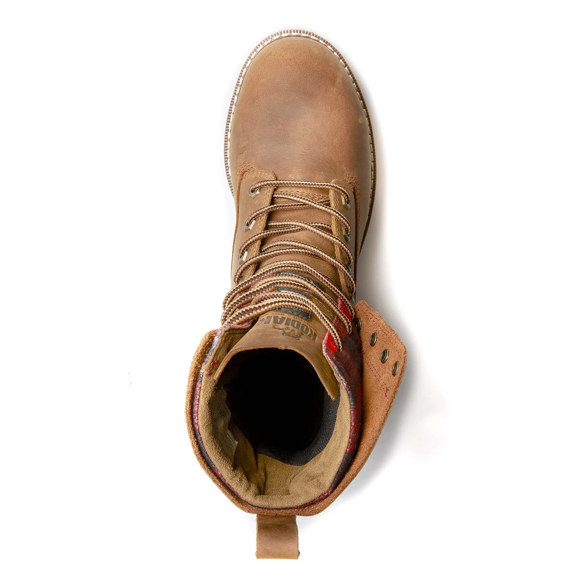 Kodiak Women's Bralorne 8" Work Boots, Full Grain Leather, Composite Toe & Plate, Insulated w/ Thinsulate™, Slip-Resistant, CSA Approved | Sizes 5-11