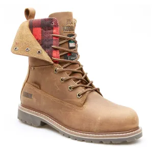 Kodiak Women's Bralorne 8" Work Boots, Full Grain Leather, Composite Toe & Plate, Insulated w/ Thinsulate™, Slip-Resistant, CSA Approved | Sizes 5-11