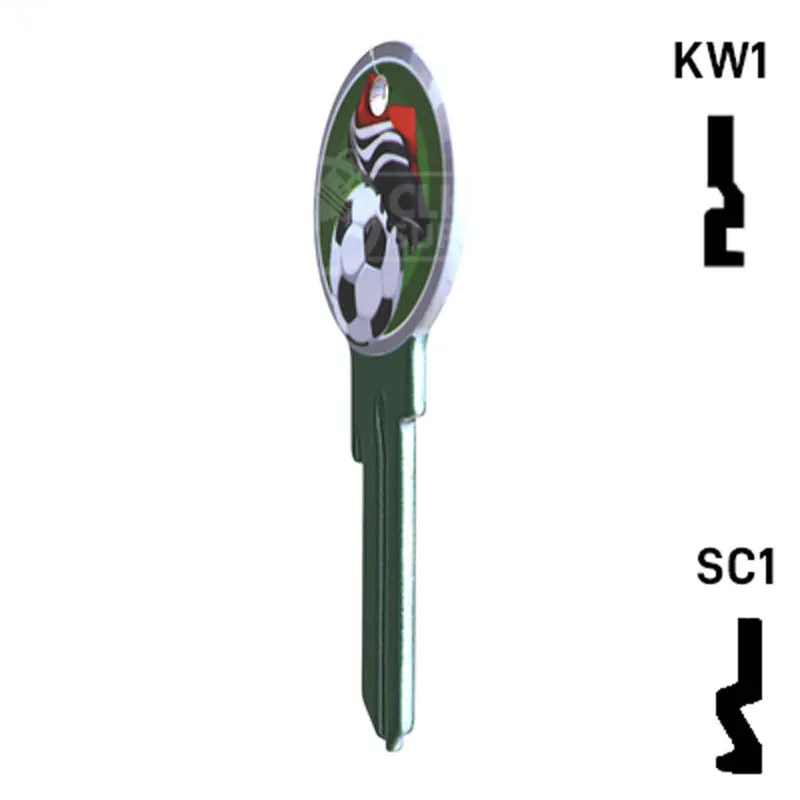 Krafty Keys: Soccer - Choose Keyway (SC1,KW1,10,WR5)