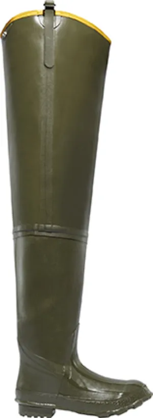 Lacrosse Marsh Mens 00 Green Rubber 32in Hip Hunting Boots 9 M