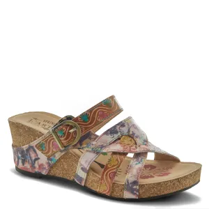LAST ONE sz 9.5-10 Baocire Slide Sandal Camel