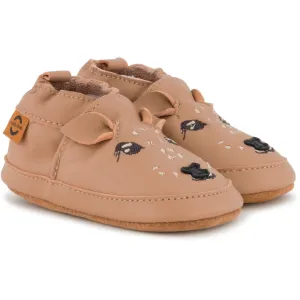 Leather Slippers (3D details) - Warm Taupe