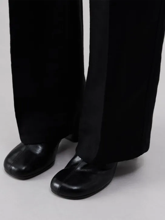 Lemaire   80mm Anatomic leather boots 