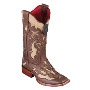 Los Altos Boots Women # 32R0711 Ladies Wide Square Boot| Style Teju Boots | Color Sanded Oryx
