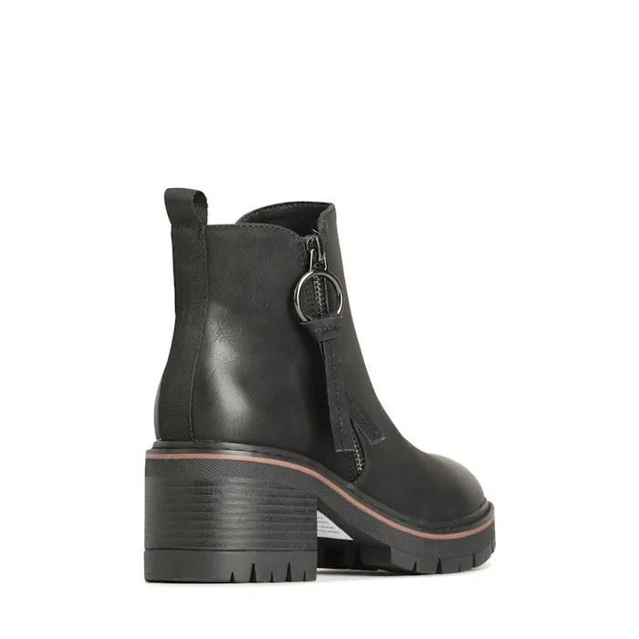 Los Cabos Madie PU Black Boot