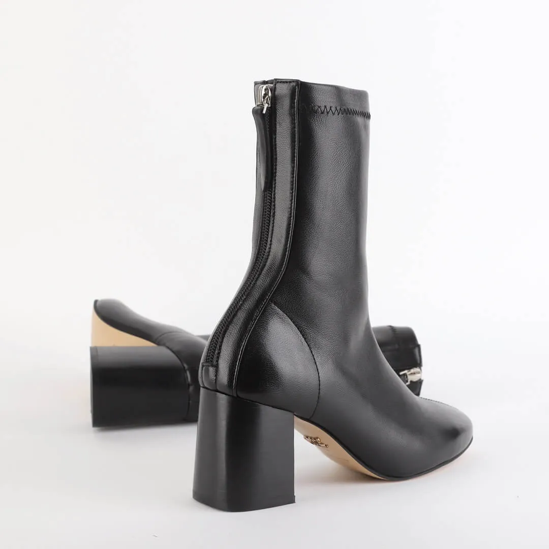 LOTTIE - leather ankle boots