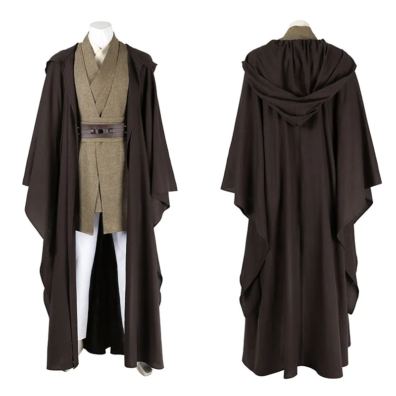 Mace Windu Halloween Costume Star Wars Attack of the Clones Cosplay Outfit ACcosplay