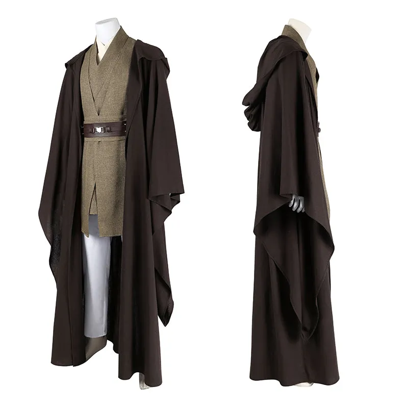 Mace Windu Halloween Costume Star Wars Attack of the Clones Cosplay Outfit ACcosplay