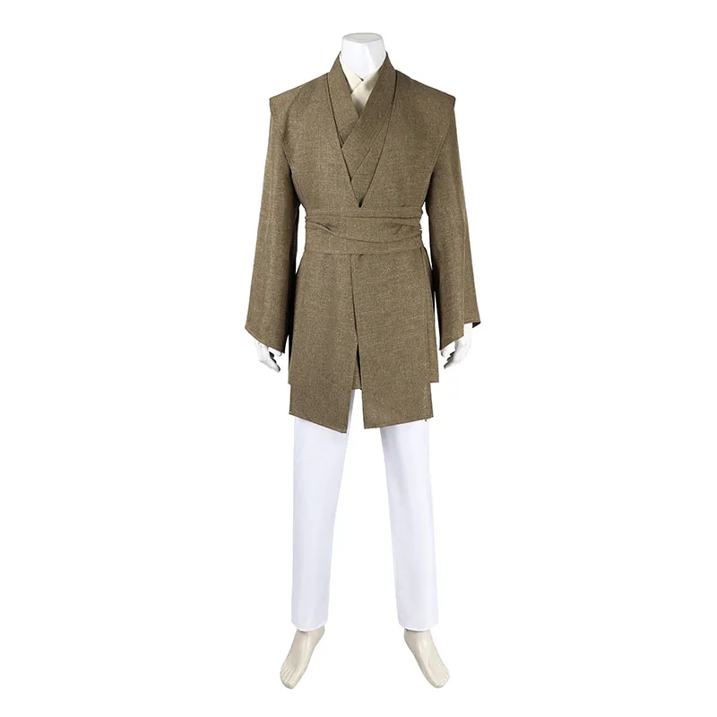 Mace Windu Halloween Costume Star Wars Attack of the Clones Cosplay Outfit ACcosplay