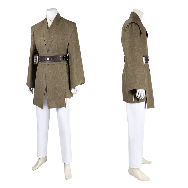 Mace Windu Halloween Costume Star Wars Attack of the Clones Cosplay Outfit ACcosplay