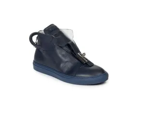 Mauri - 6115 "Lock & Key" Nappa Leather High-top Sneakers