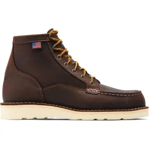 Men's 6" Bull Run Steel Toe Boots - Brown