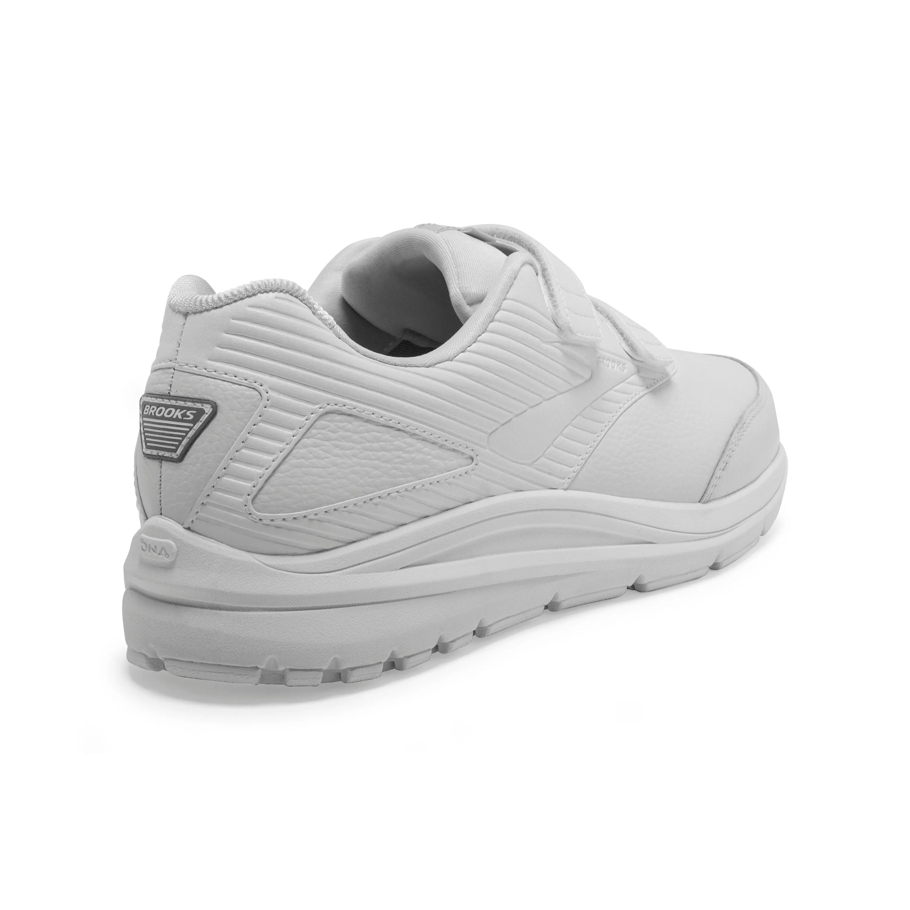 Men's Addiction Walker V-Strap 2 Walking Shoes- White/White- Wide (2E)