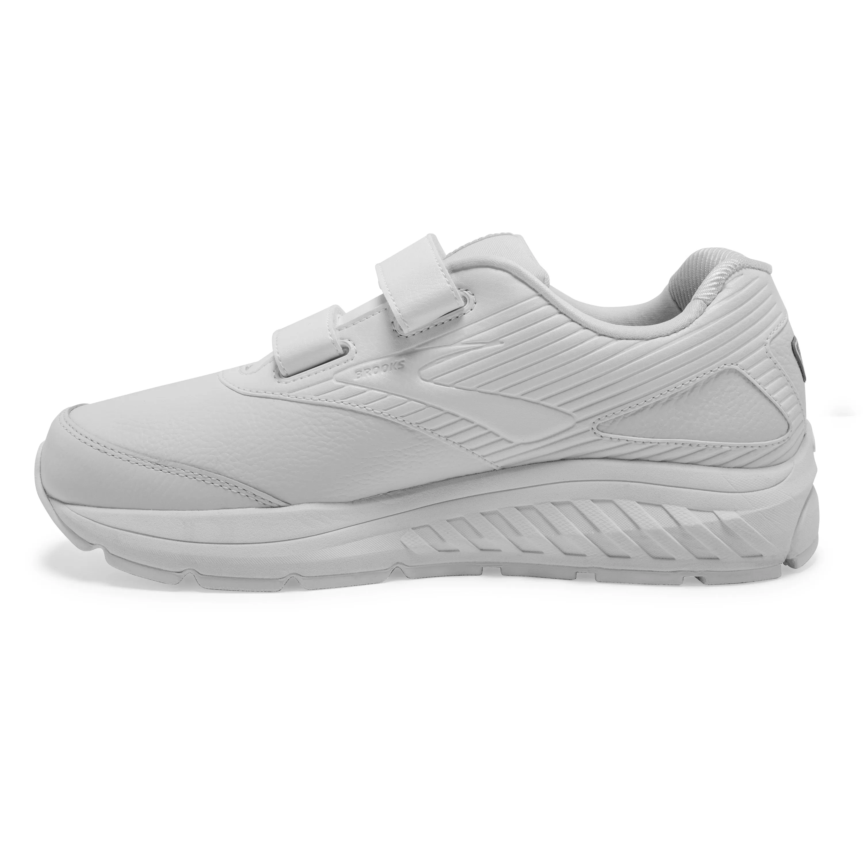 Men's Addiction Walker V-Strap 2 Walking Shoes- White/White- Wide (2E)