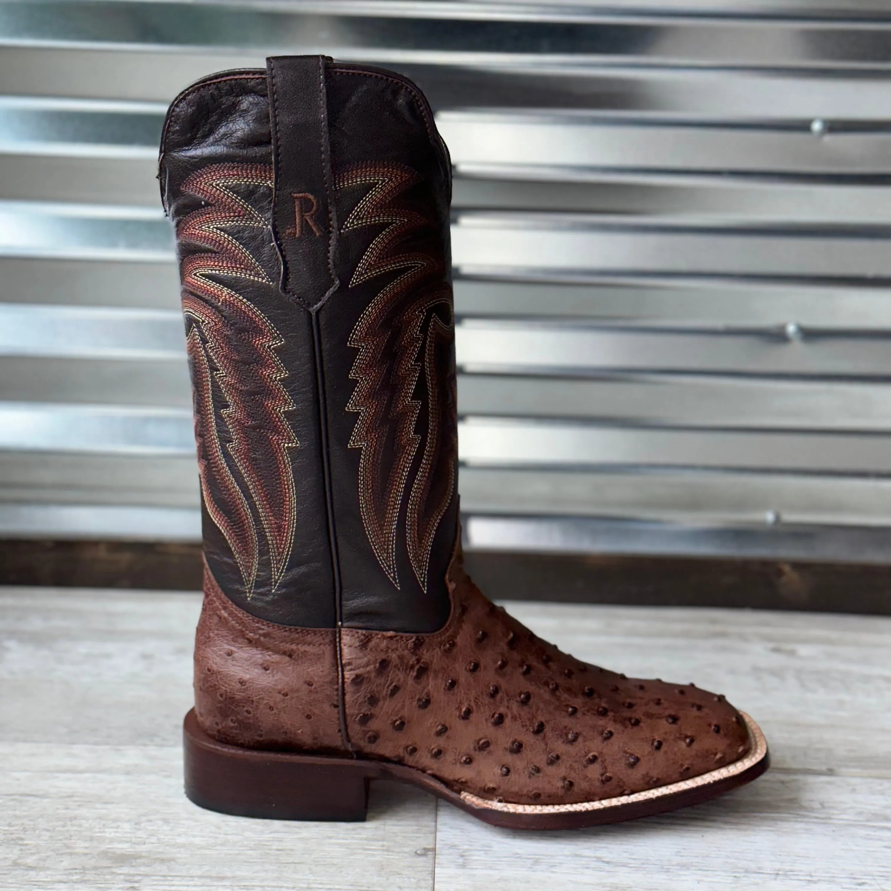 Men's R. Watson Full Quill Ostrich Boots