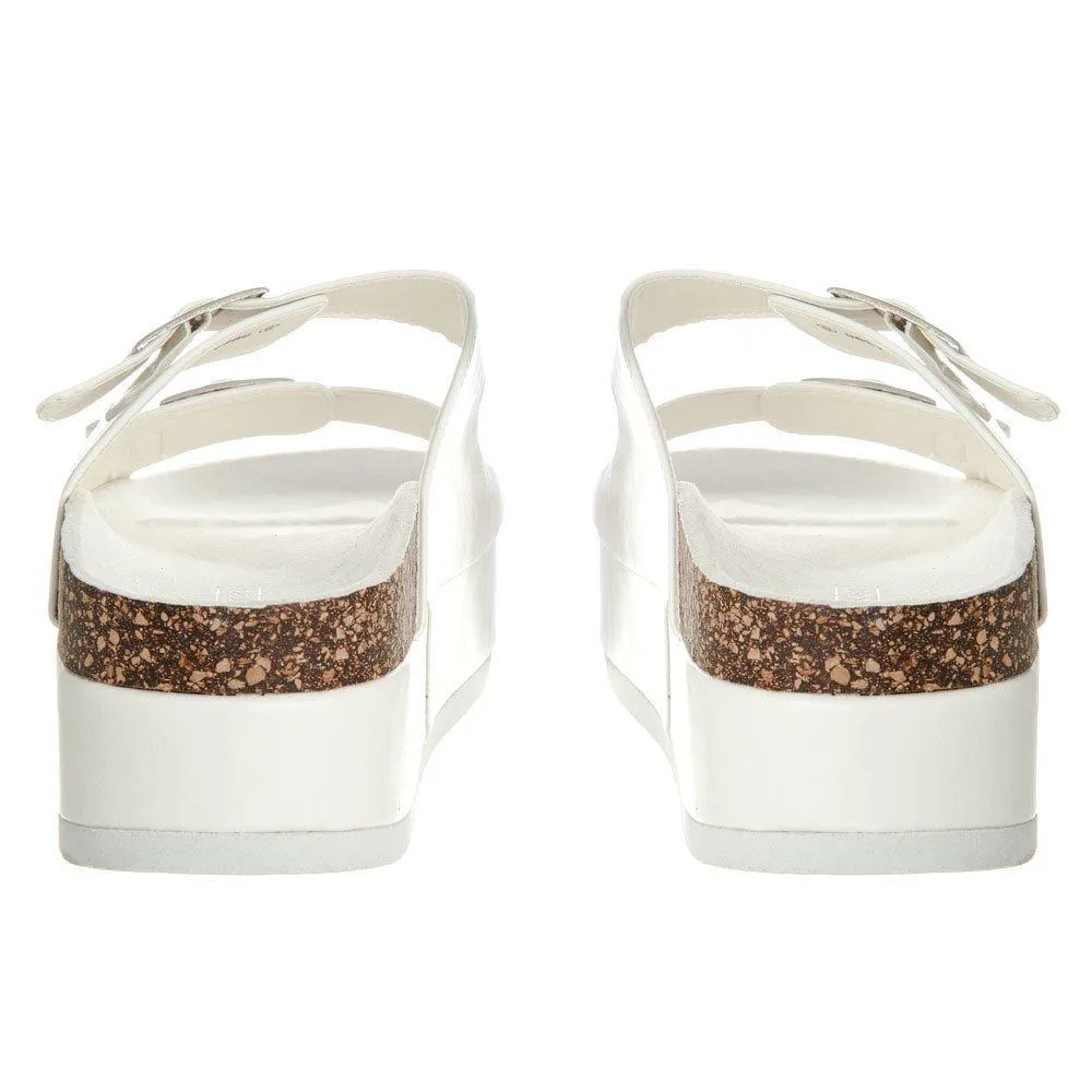 Merlin Birkenstock Style Mule Lowform with Two Strapes