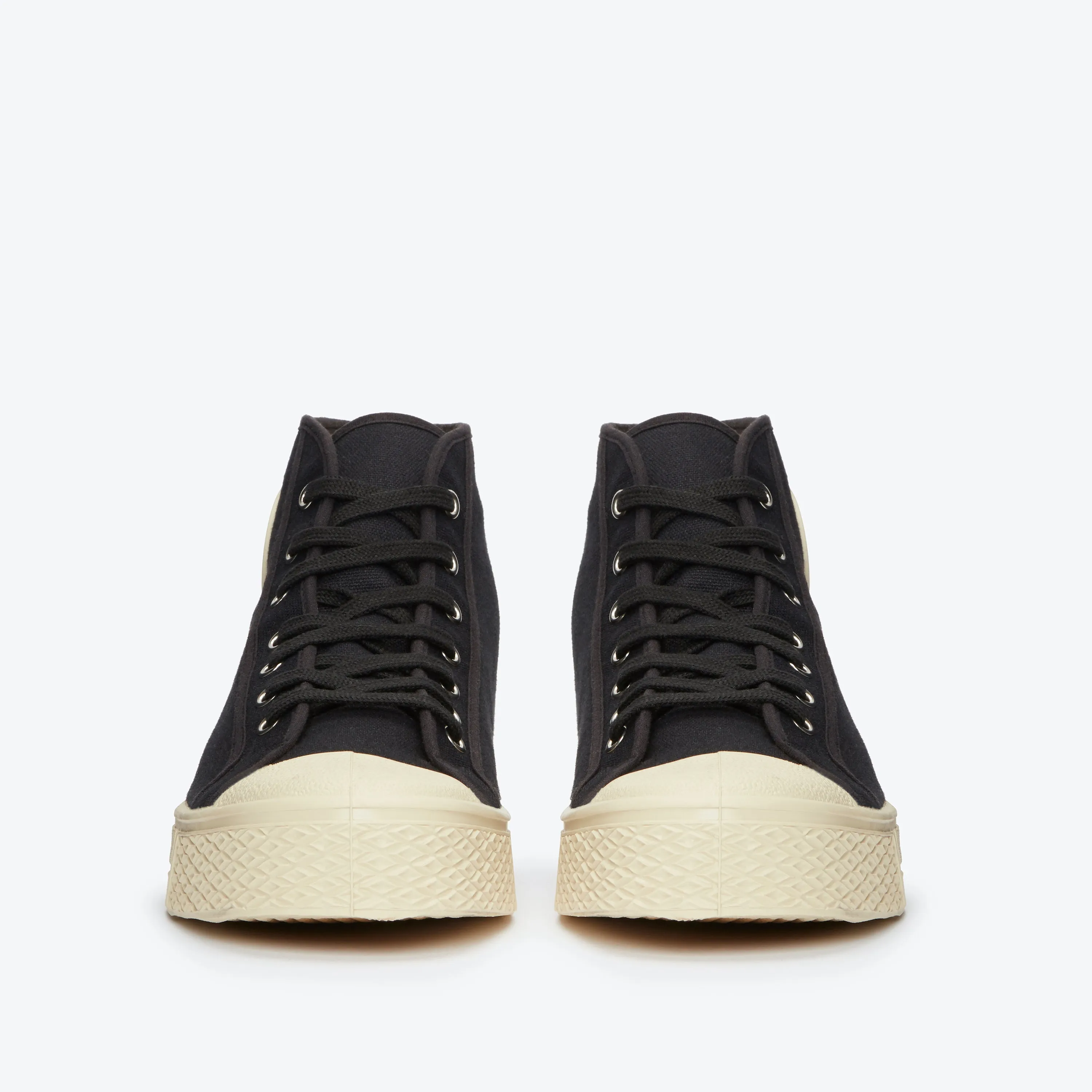 MILITARY HIGH TOP - BLACK / WHITE